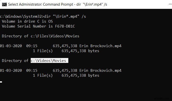 Windows 11/10でコマンドプロンプトを使ってファイルを検索・開く方法