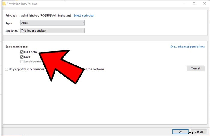 Windowsレジストリキーの所有権を取得して編集・削除を可能にする方法