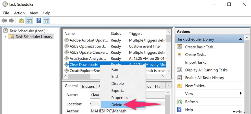 Windows 10/11のタスクスケジューラでバッチファイルを自動実行する方法