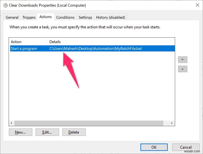 Windows 10/11のタスクスケジューラでバッチファイルを自動実行する方法