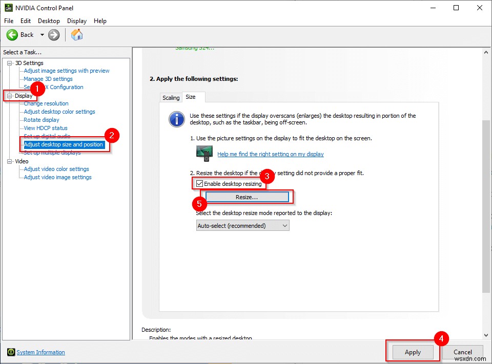 Windows 10で画面からはみ出す「オーバースキャン」を解消する方法