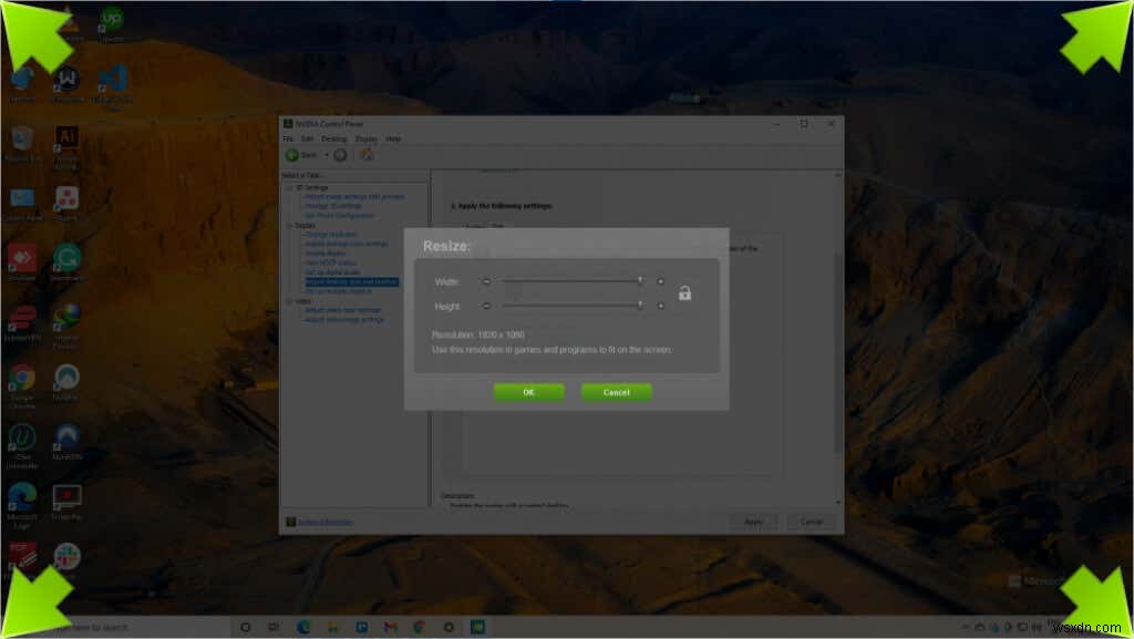 Windows 10で画面からはみ出す「オーバースキャン」を解消する方法