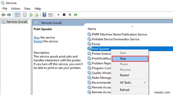 【Windows 10】印刷スプーラーが停止し続ける問題の原因と対処法まとめ