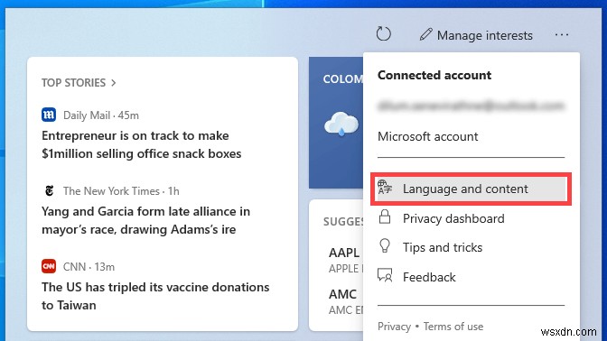 Windows 10のタスクバーから「ニュースと関心事項」を削除・カスタマイズする方法