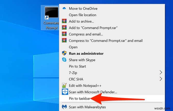 Windows 10でコマンドプロンプトとPowerShellのショートカットを作成する方法｜デスクトップ・キーボード・タスクバー対応