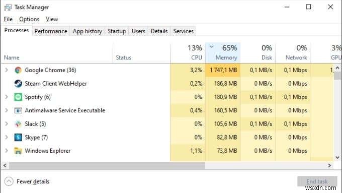 Windows 10で「コンピューターのメモリが不足しています」エラーを解決する方法