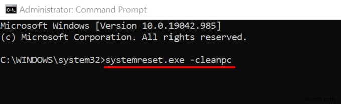 Windowsで「PCのリセットに問題がありました」エラーを修正する方法