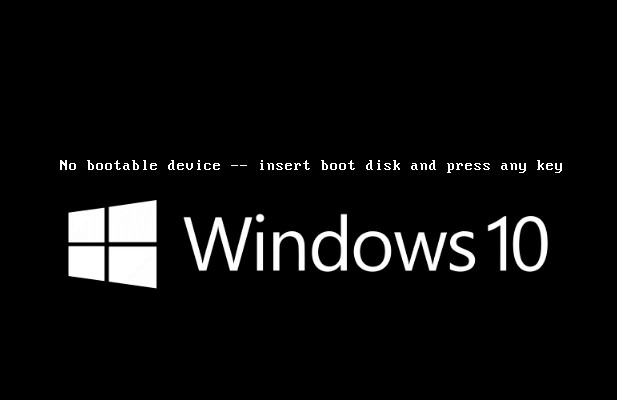 Windows 10で「起動可能なデバイスがありません」エラーが出たときの直し方