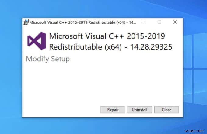 Windows 10で「vcruntime140.dllが見つかりません」エラーを修正する方法