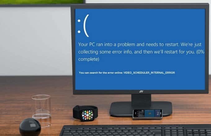 Windows 10で「ビデオスケジューラ内部エラー」のブルースクリーン(BSOD)を解決する方法
