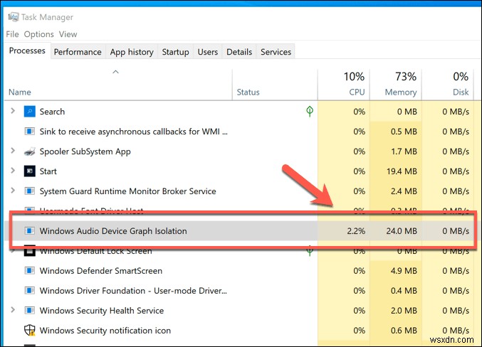 Windows Audio Device Graph Isolationとは？役割と安全性、CPU使用率が高いときの対処法