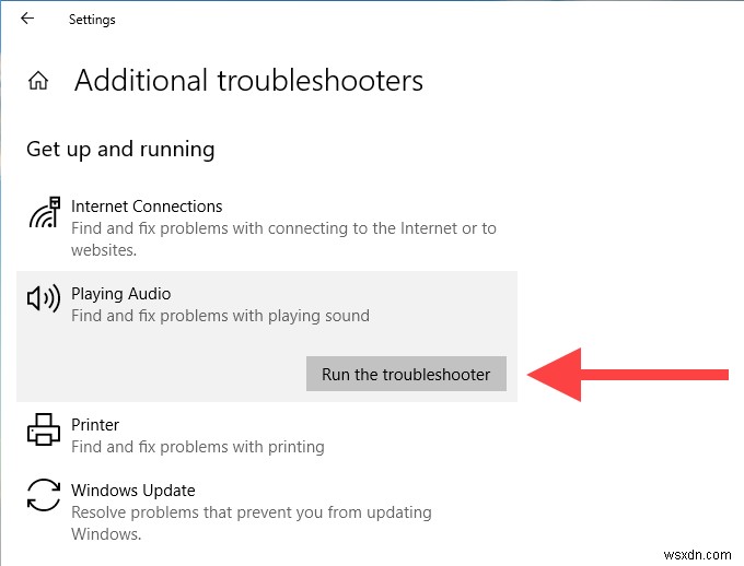 Windows 10でYouTubeの「オーディオレンダラーエラー」を解決する方法