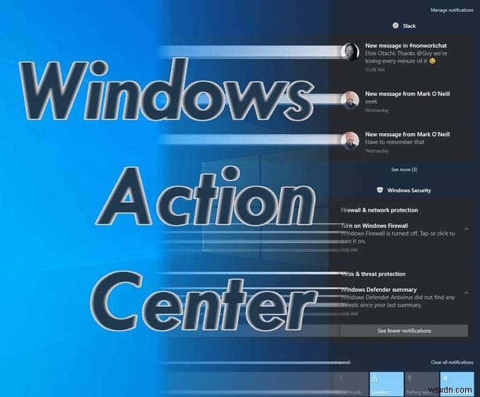 Windowsアクションセンターとは？基本の使い方から通知オフ・完全無効化まで解説