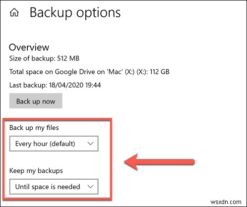 Windows 10でバックアップファイルを削除してディスク容量を確保する方法