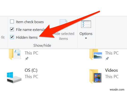Windows 10で隠しファイルを表示する3つの方法｜エクスプローラー・コントロールパネル・レジストリ設定