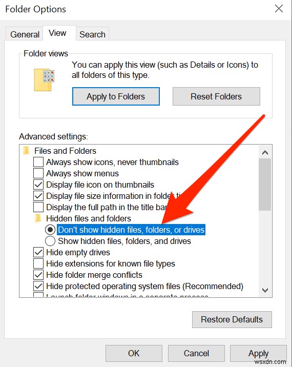 Windows 10で隠しファイルを表示する3つの方法｜エクスプローラー・コントロールパネル・レジストリ設定