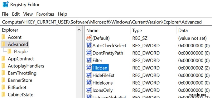 Windows 10で隠しファイルを表示する3つの方法｜エクスプローラー・コントロールパネル・レジストリ設定