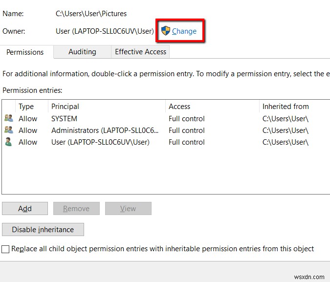 Windowsでファイルやフォルダの所有権を変更してフルコントロールを取得する方法