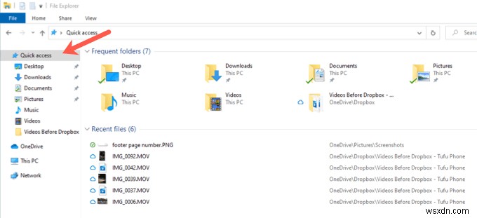Windows 10のクイックアクセスからファイルやフォルダーを除外・非表示にする方法