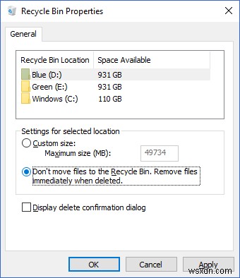 【Windows 10】ごみ箱の設定を変更する3つの方法｜サイズ変更・完全削除・自動削除