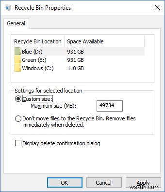 【Windows 10】ごみ箱の設定を変更する3つの方法｜サイズ変更・完全削除・自動削除