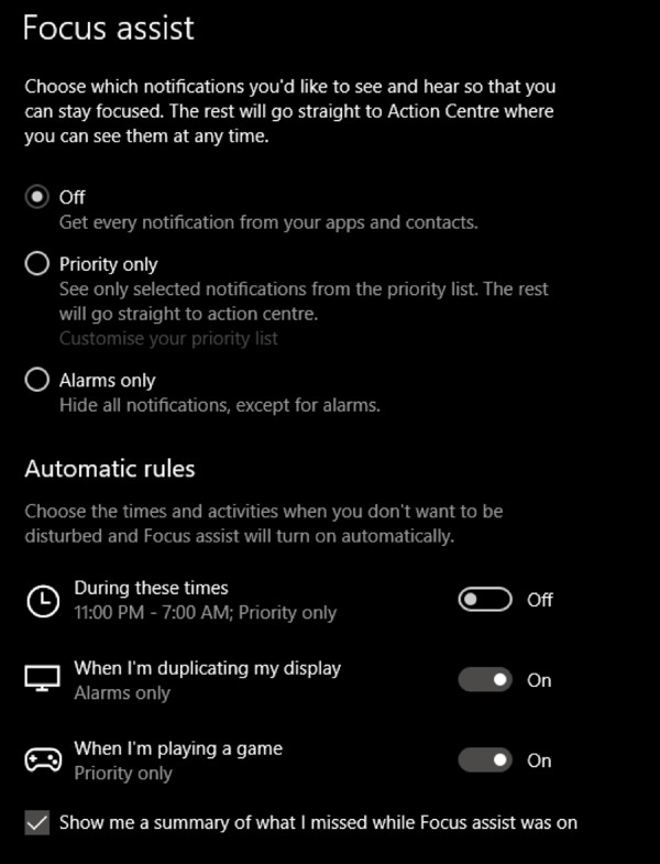 Windows 10の「フォーカスアシスト」を使って通知を制御し、集中力を取り戻す方法