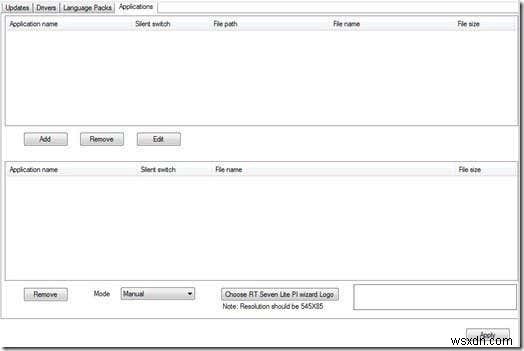 RT Seven LiteでカスタムWindows 7インストールイメージを簡単に作成する方法