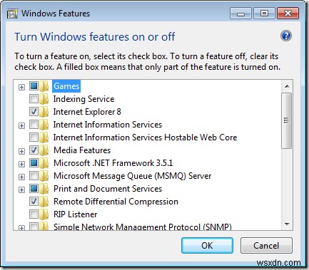 Windows 7でMicrosoftインターネットインフォメーションサービス（IIS）を有効にする方法
