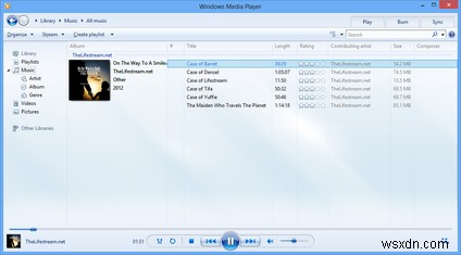 Windows 7からWindows Media Playerをアンインストールする方法