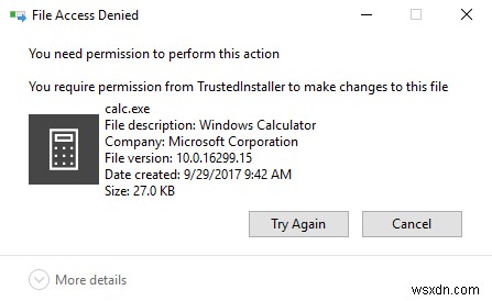 【Windows 7/8/10】TrustedInstallerが保護するファイルを削除する方法