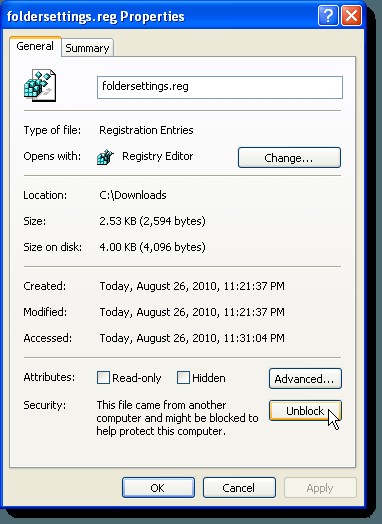 Windowsの「隠しファイルと隠しフォルダー」オプションが欠落・破損したときの修復方法