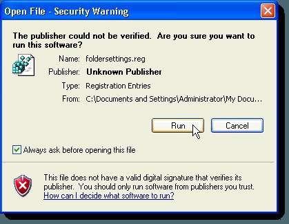 Windowsの「隠しファイルと隠しフォルダー」オプションが欠落・破損したときの修復方法