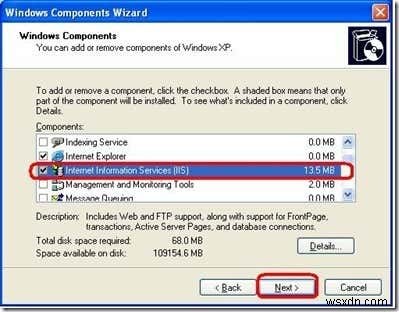 Windows XPでIISをインストールしてWebサーバーを構築する方法