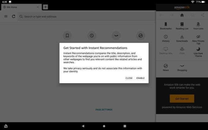 Amazon Fireタブレットの「Silk」ブラウザ完全ガイド｜基本操作から便利機能まで徹底解説