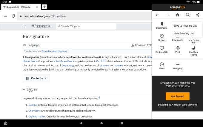 Amazon Fireタブレットの「Silk」ブラウザ完全ガイド｜基本操作から便利機能まで徹底解説