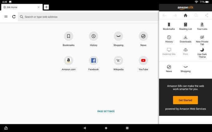 Amazon Fireタブレットの「Silk」ブラウザ完全ガイド｜基本操作から便利機能まで徹底解説