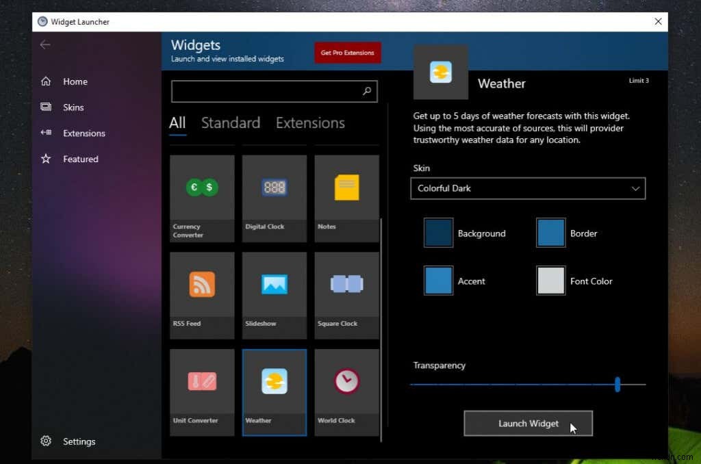 Windows 10/11におすすめの天気ウィジェット|タスクバーとデスクトップで天気をすぐ確認