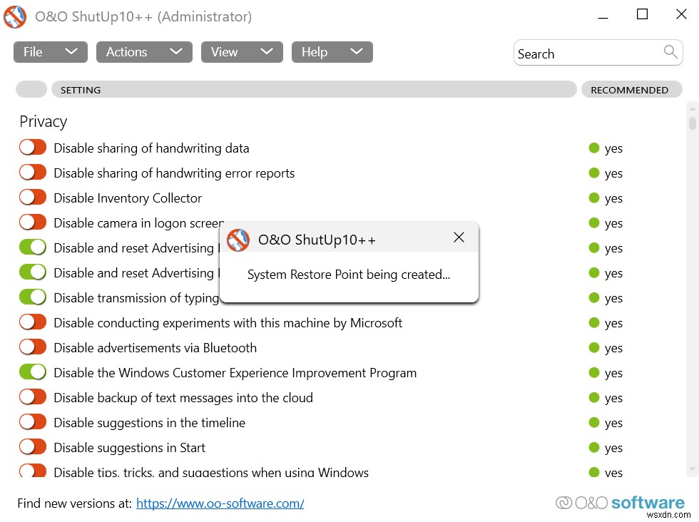 O&O ShutUp10レビュー – Microsoftによるデータ収集・監視を防ぐ方法