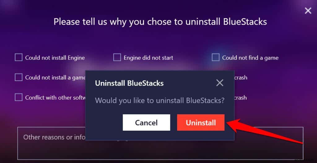 WindowsとMacでBlueStacksを完全にアンインストールする方法【残ファイルも削除】