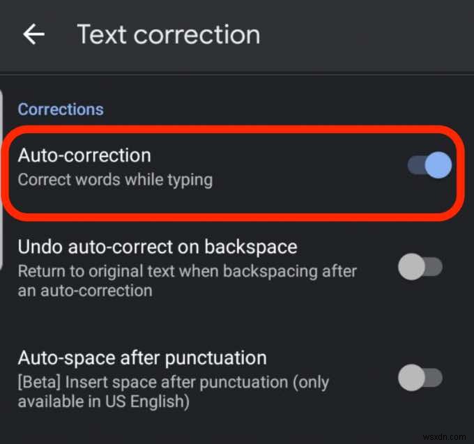 【保存版】iPhoneとAndroidでオートコレクトをオフにする方法