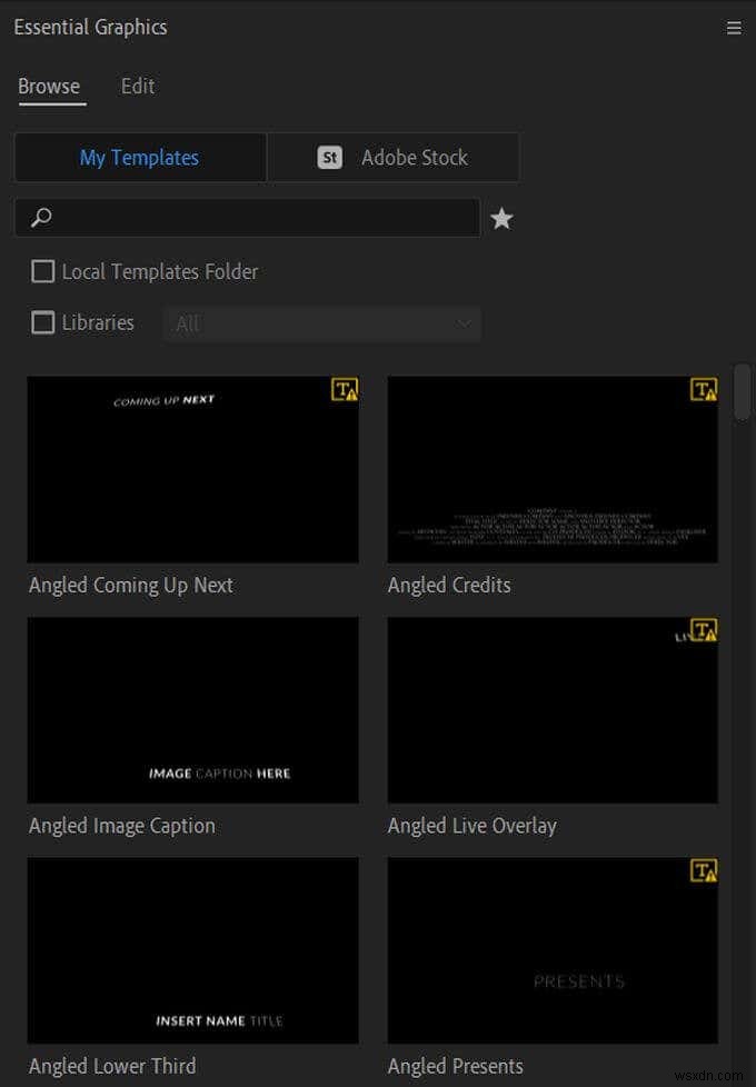 Adobe Premiere Proでタイトルグラフィックを作成・編集する方法