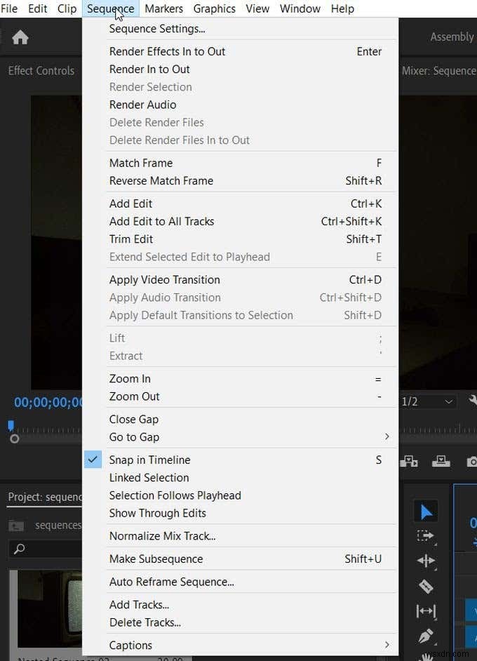 Adobe Premiere Proでシーケンスを作成・結合する方法を徹底解説