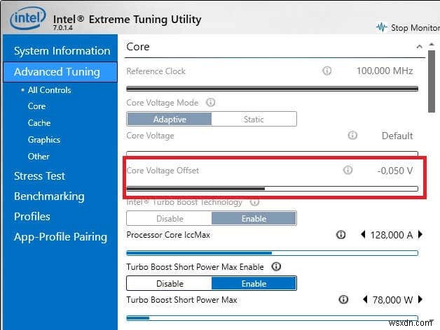 Windows 10でCPUをアンダーボルトする方法|電圧を下げて発熱と消費電力を削減