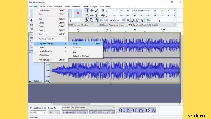 Audacityでオーディオを分割する方法と覚えておきたい便利テクニック