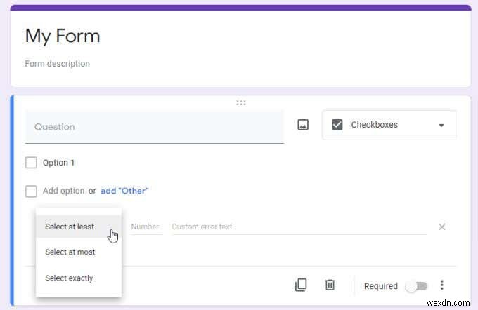 Googleフォームで回答の検証(バリデーション)を設定する方法