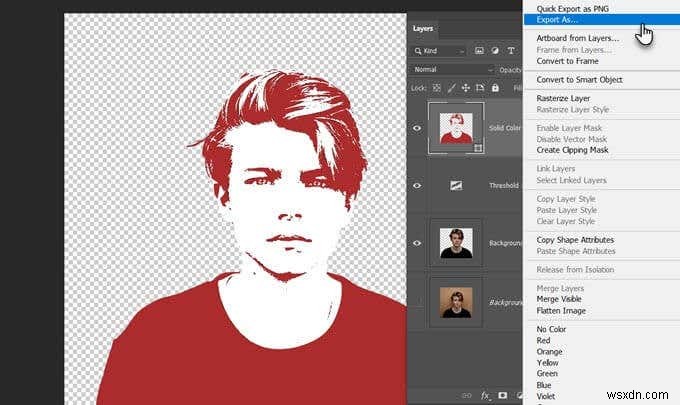 Photoshopで画像をベクトル化する方法|ラスター画像をSVGに変換する8つの手順