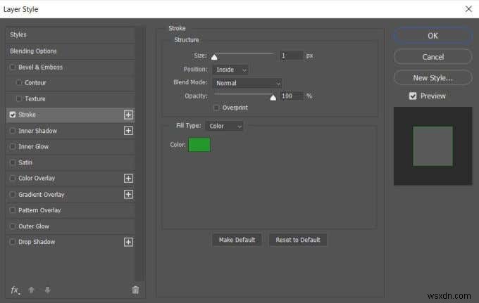 【初心者向け】Photoshopでテキストにアウトライン（縁取り）を付ける方法