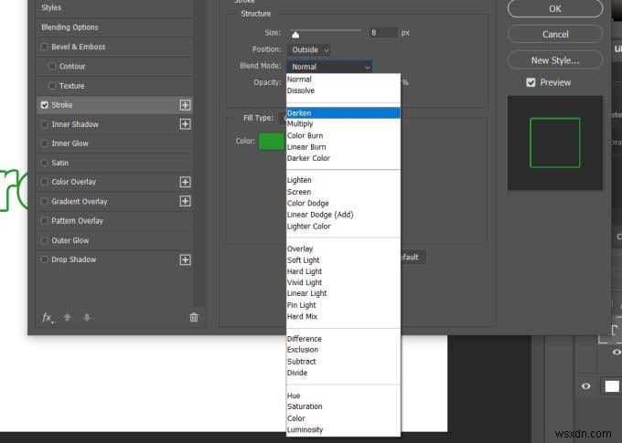 【初心者向け】Photoshopでテキストにアウトライン（縁取り）を付ける方法