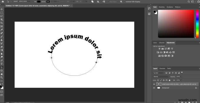 Photoshopでテキストを曲線にする3つの方法と美しく仕上げるコツ