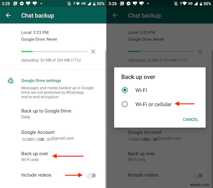 GoogleドライブでWhatsAppをバックアップ・復元する方法【Android機種変更ガイド】
